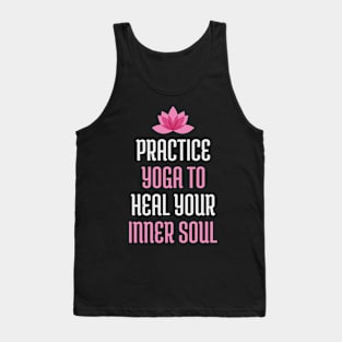 Yoga Motivational Quote Tank Top